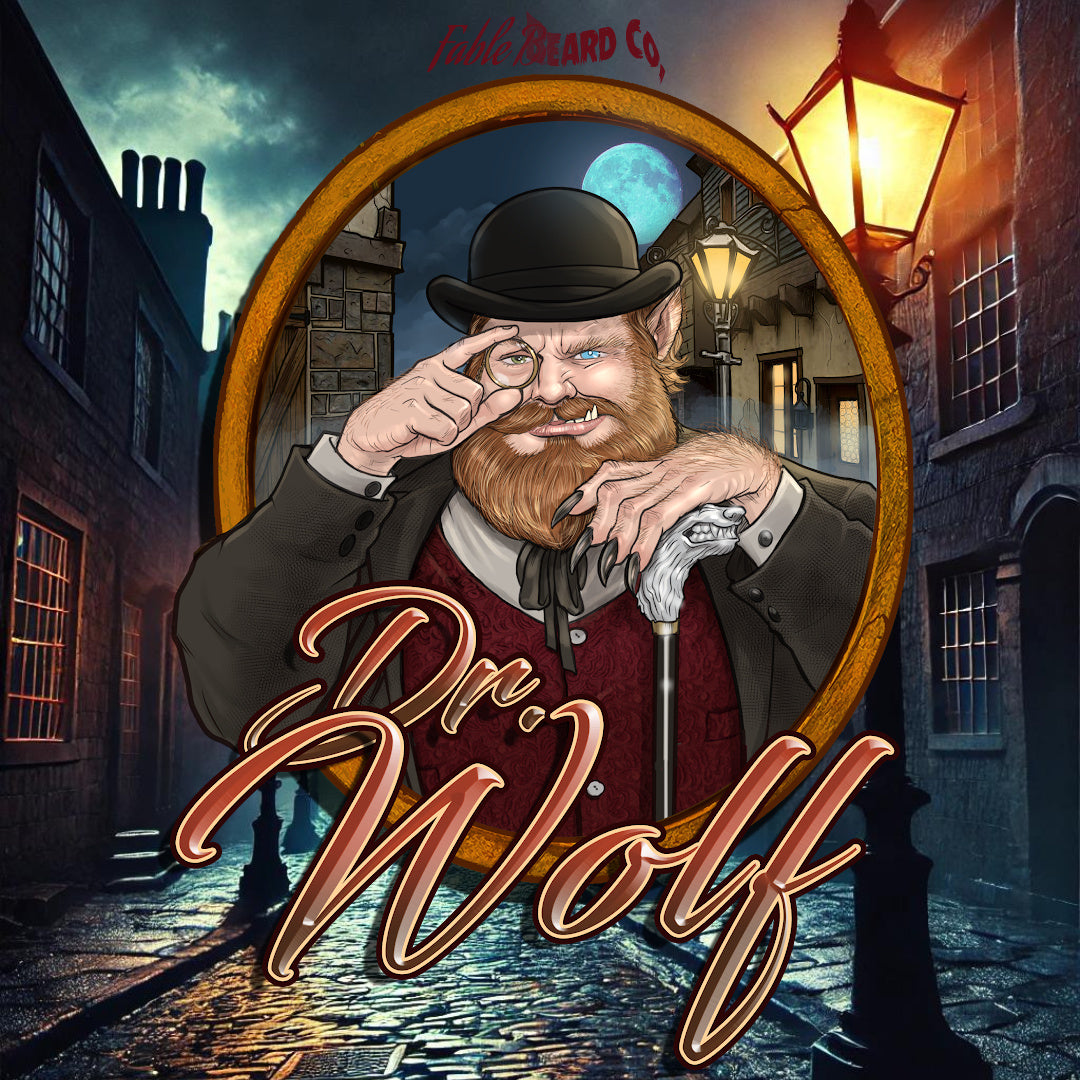 Dr. Wolf - Fresh Blueberries, Warm Tobacco, and Aged Mahogany