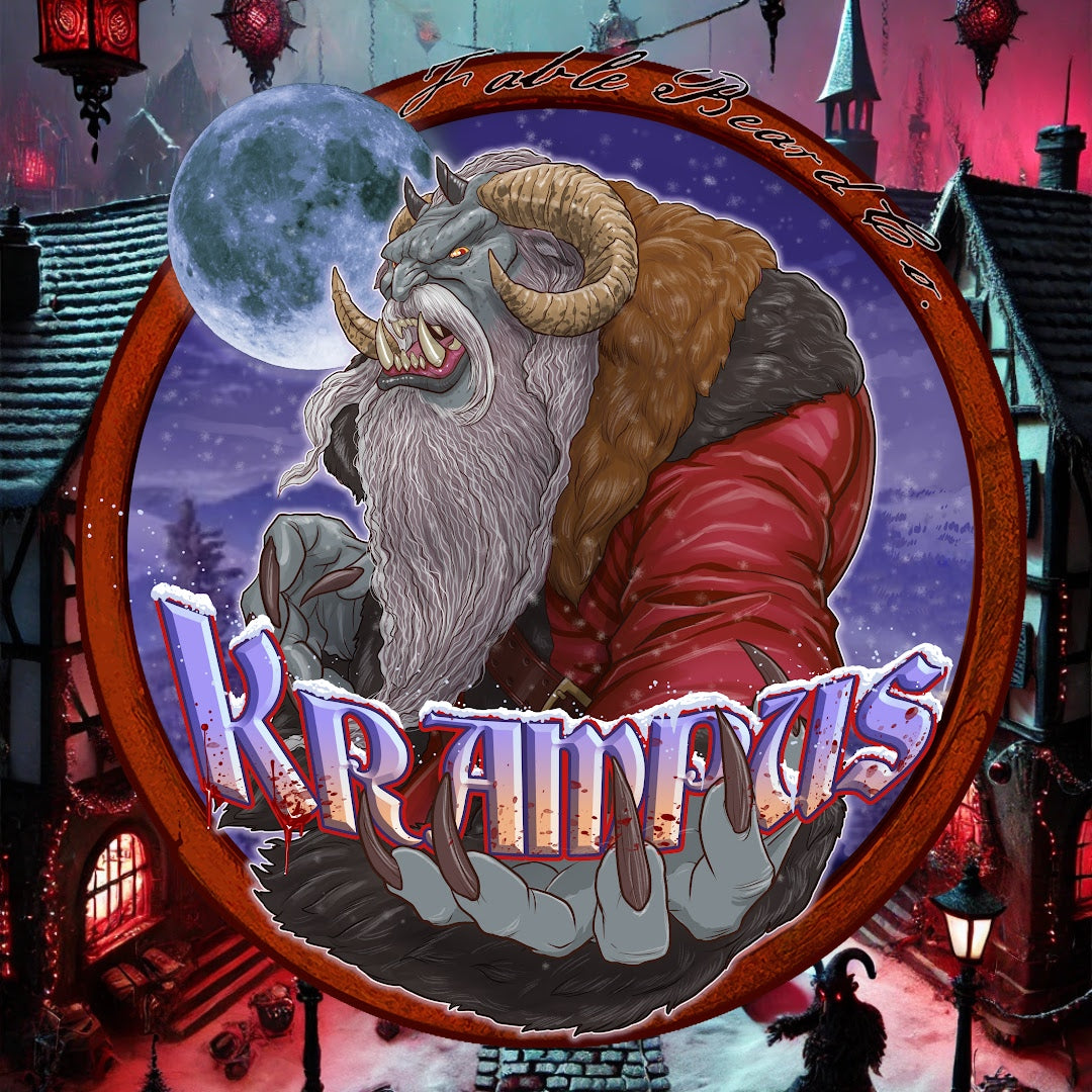 Krampus - Evergreen Wreath, Pine Boughs, and Spiced Apples