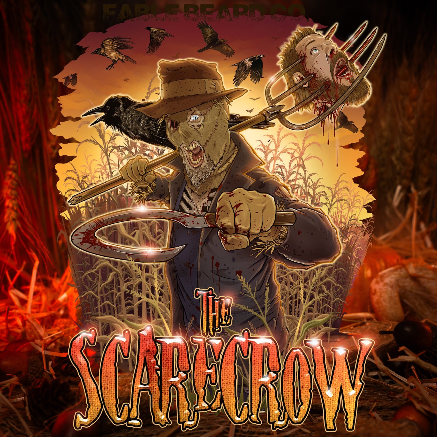 The Scarecrow - Warm Pumpkin Spice, Withered Hay Fields, and Fall Leaves