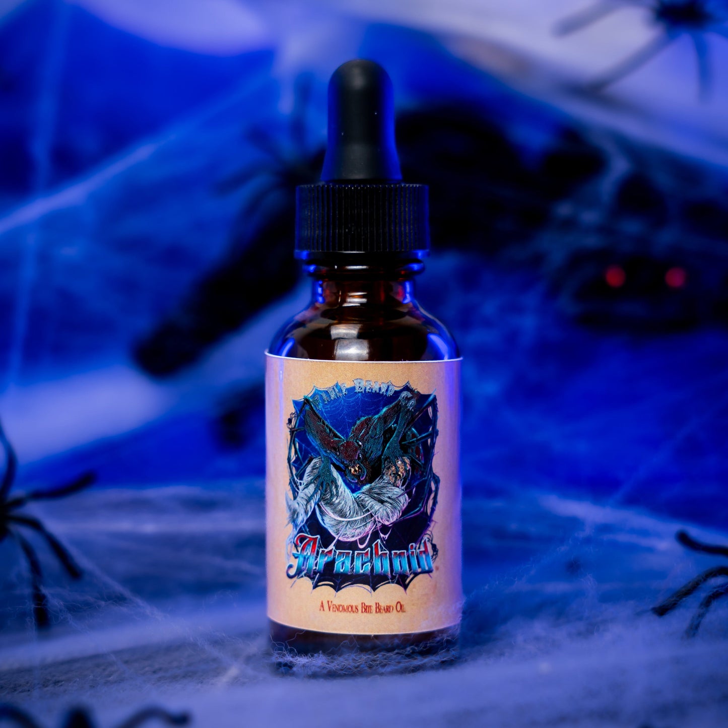 Arachnid - Beard Oil - Venom-Dripped Tobacco, Cloved Apple Stew, Dark Autumn Spice