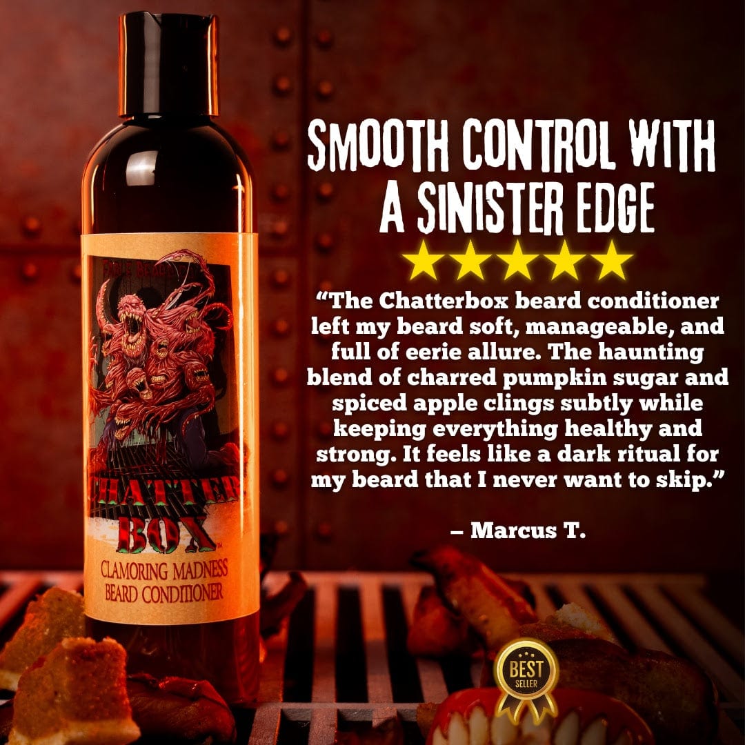 Chatterbox - Beard Conditioner - Browned Butter Glaze, Charred Pumpkin Sugar, Spiced Baked Apple
