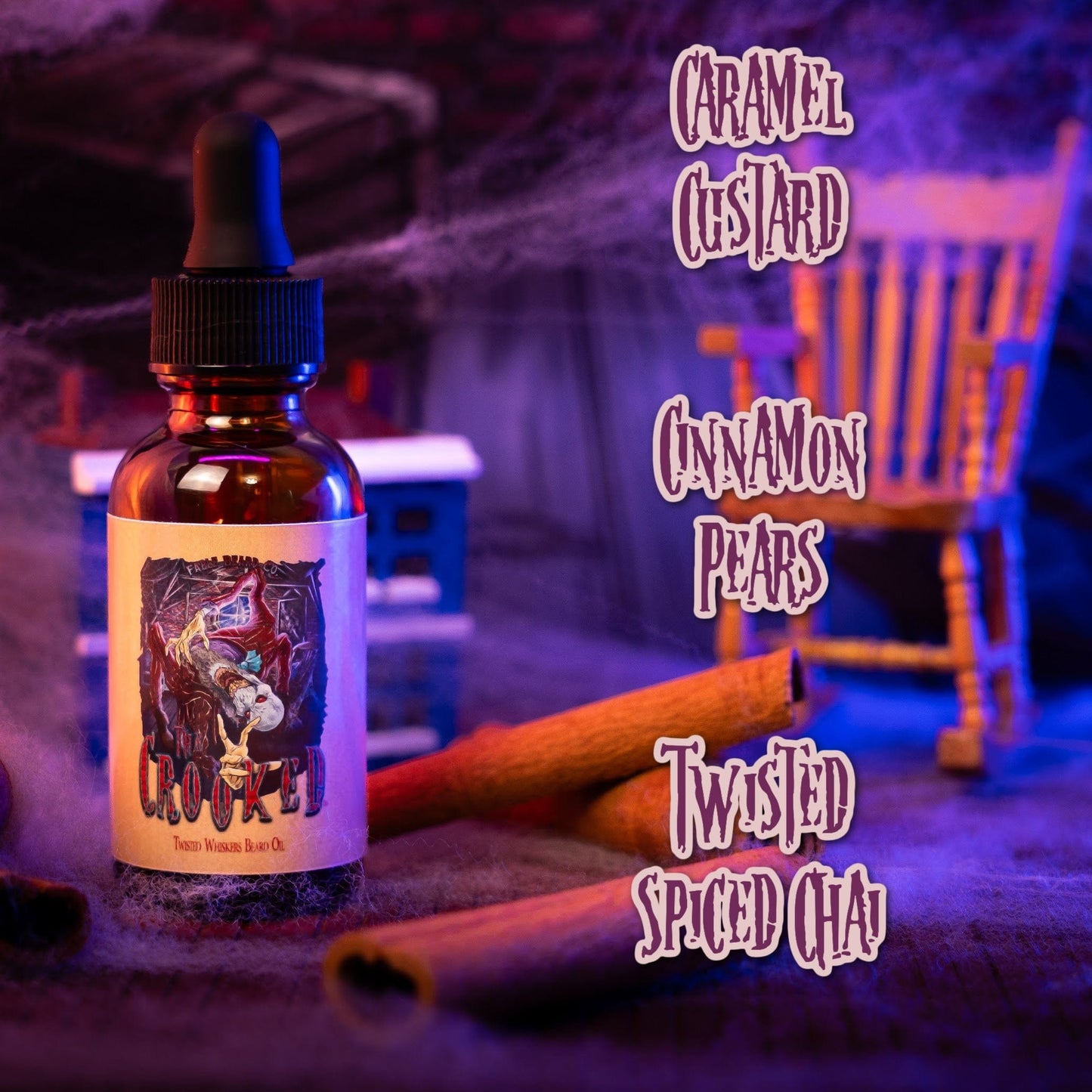 The Crooked - Complete Balm Kit - Caramel Custard, Cinnamon Pears, Twisted Spiced Chai