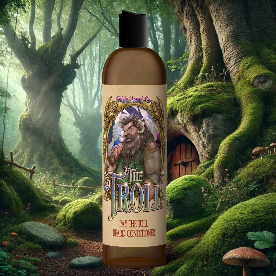 The Troll - Beard Conditioner - Sandalwood Pipe, Oak Moss Bridge, Refreshing Stream, and Bright Spring Air