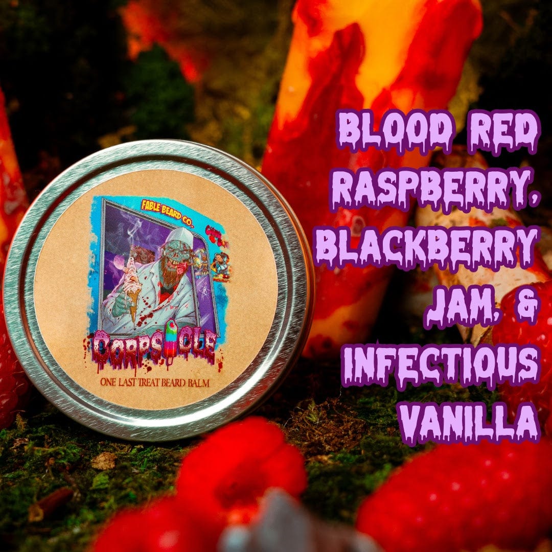 Corpsicle - Beard Balm - Blood Raspberry, Blackscary Jam, Infectious Vanilla
