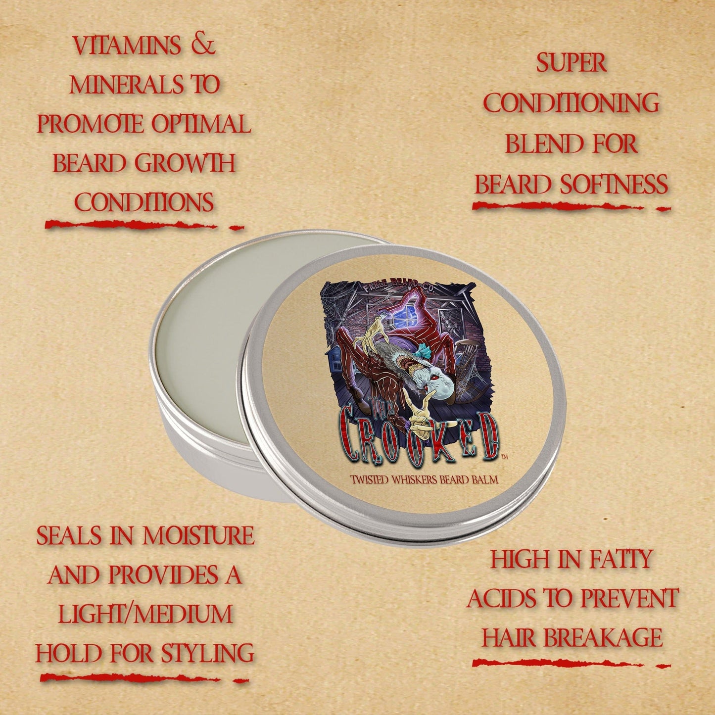 The Crooked - Complete Balm Kit - Caramel Custard, Cinnamon Pears, Twisted Spiced Chai