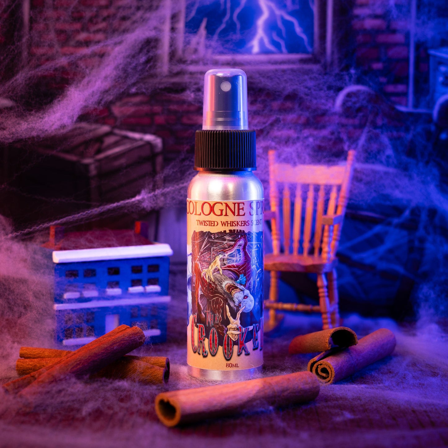 The Crooked - Cologne - Caramel Custard, Cinnamon Pears, Twisted Spiced Chai