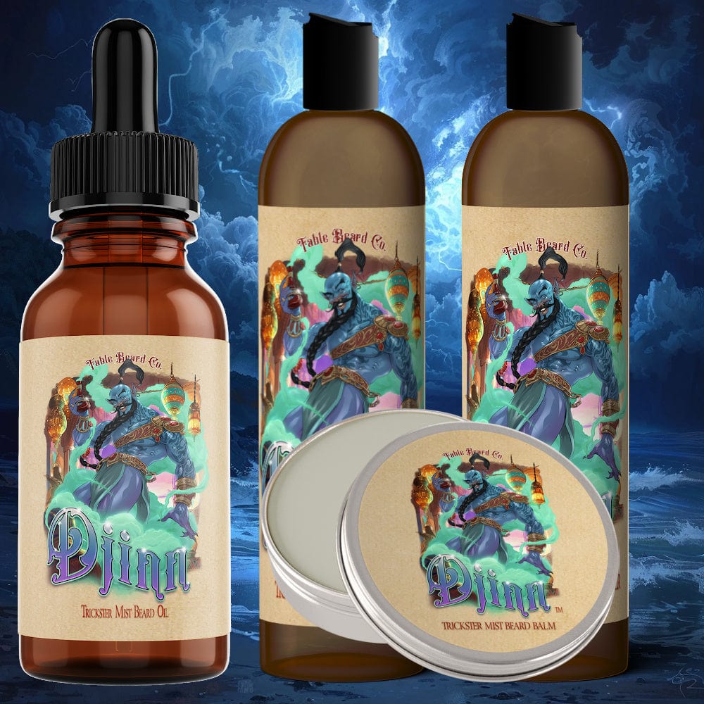Djinn - Complete Balm Kit - Egyptian Cologne, Warm Sandalwood, and Dragon's Blood