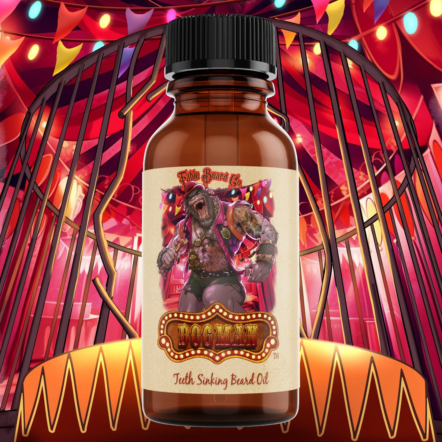 The Dogman - Funnel Cake Fireside Beard Oil