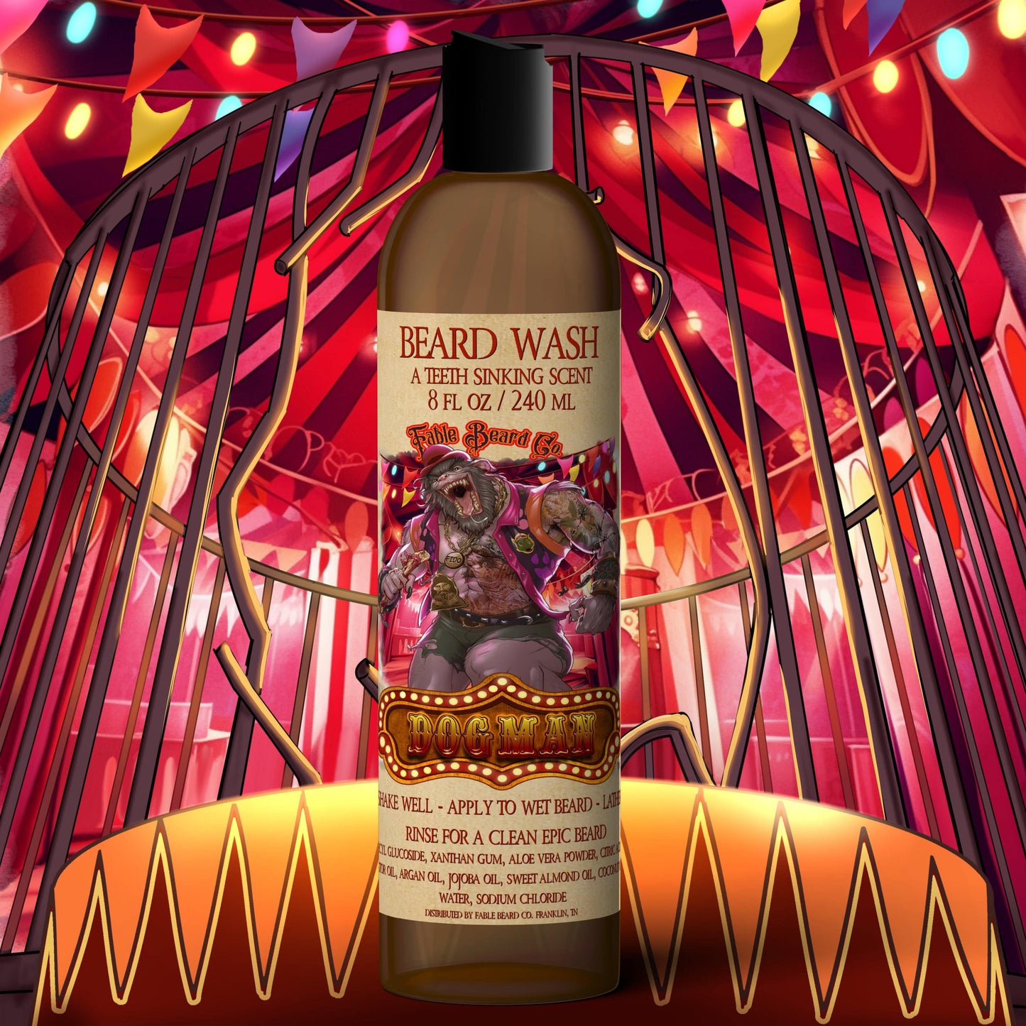 The Dogman - Funnel Cake Fireside Beard Wash