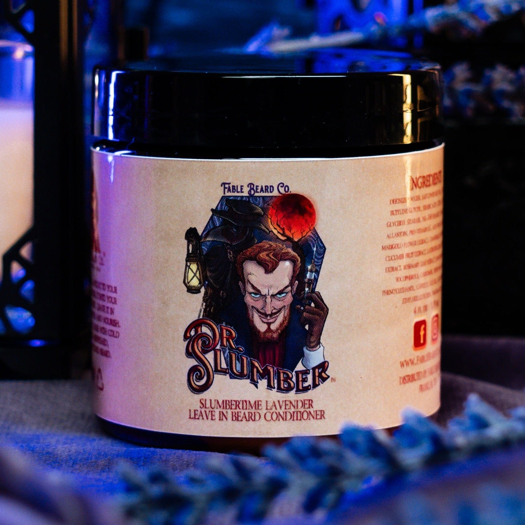 Dr. Slumber - Leave-In Beard Conditioner - Fresh Lavender, Orange