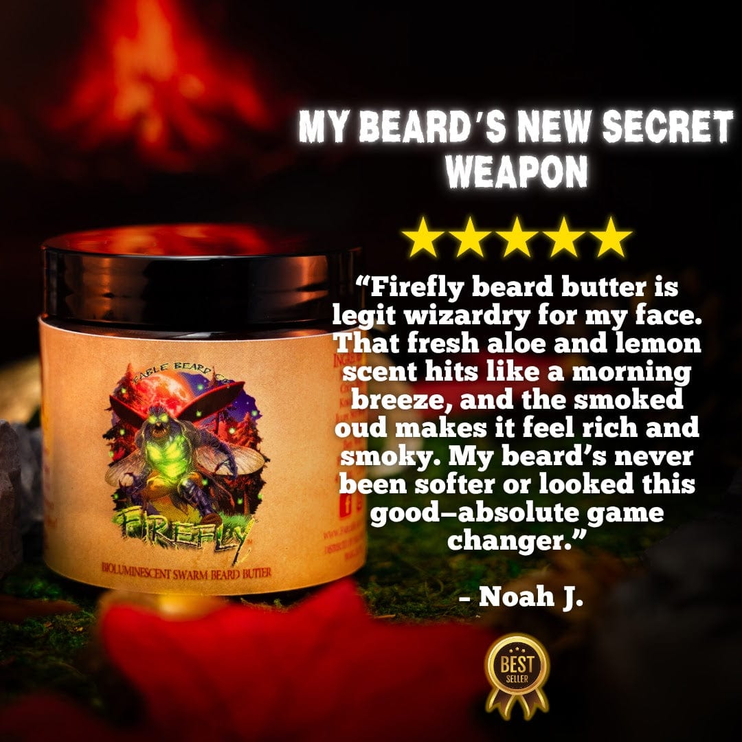 The Firefly - Beard Butter - Dewy Aloe, Sharp Lemon, & Smoked Oud