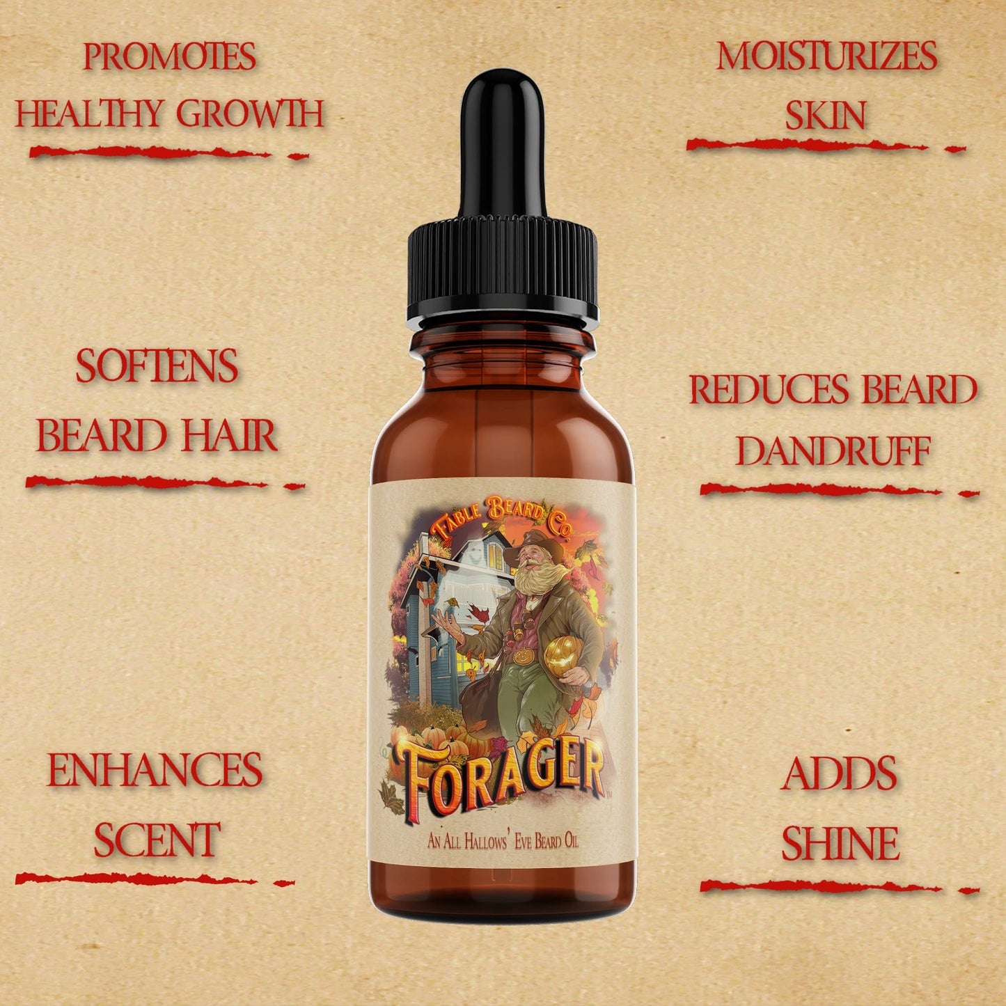 Forager - Beard Oil & Butter Kit - Frosted Maple Glaze, Pecan Praline, Mulled Apple Cider