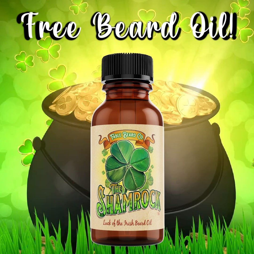 Shamrock Beard Oil Free Gift
