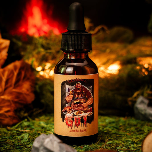 The Gut - Beard Oil - Savory Herbs, Smokey Bonfire, Black Peppercorn