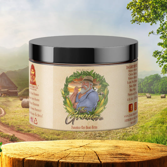 The Grower - Beard Butter - Crisp Apples, Fresh Pear, Warm Oud, Aged Amber