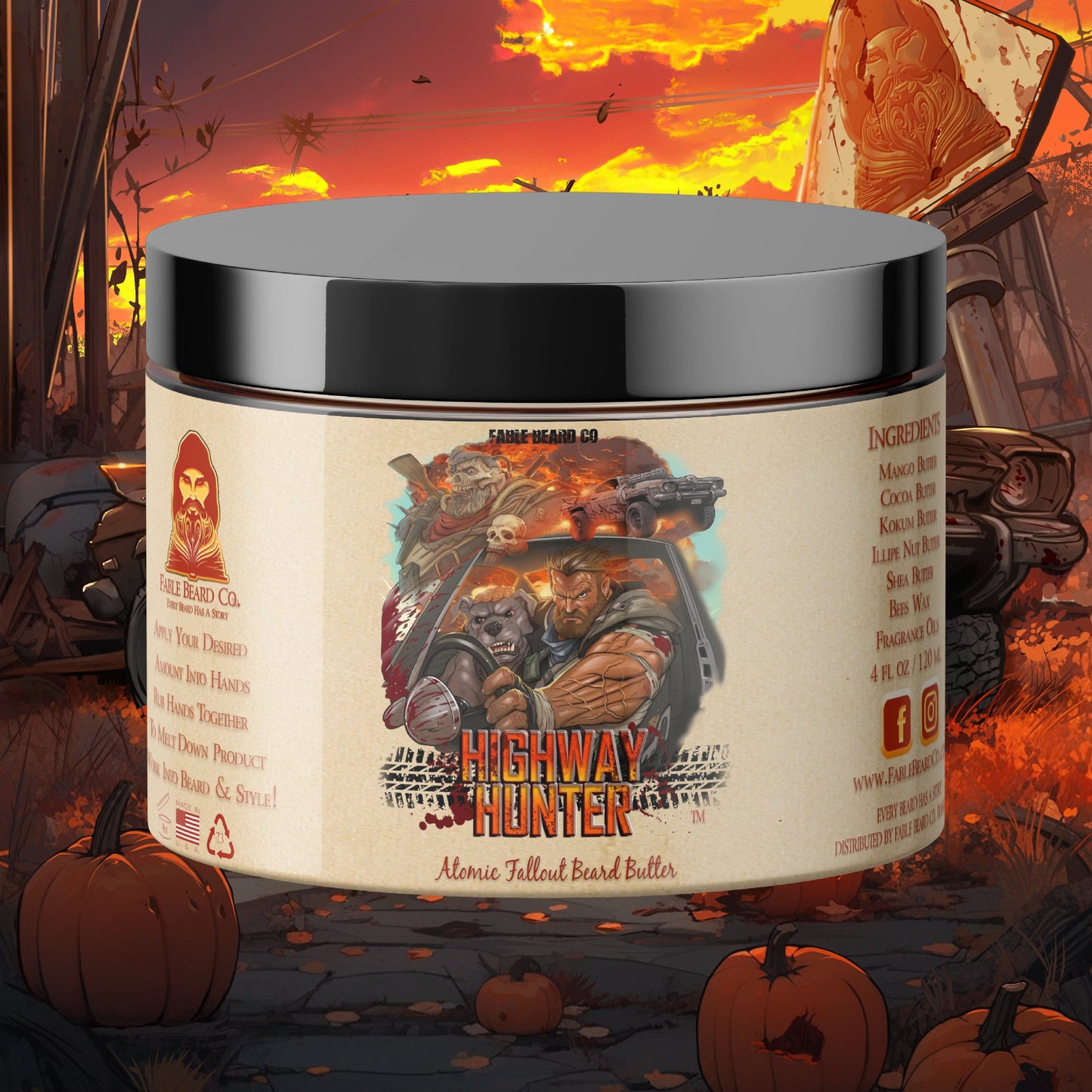 The Highway Hunter - Pumpkin Spice Savior Beard Butter