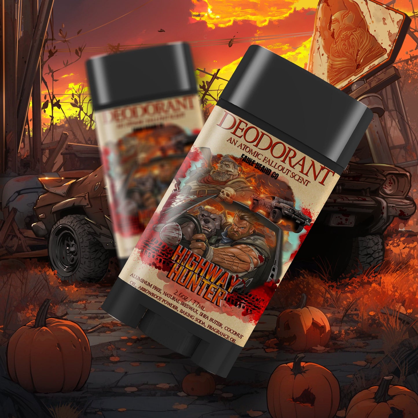 The Highway Hunter - Pumpkin Spice Savior Deodorant
