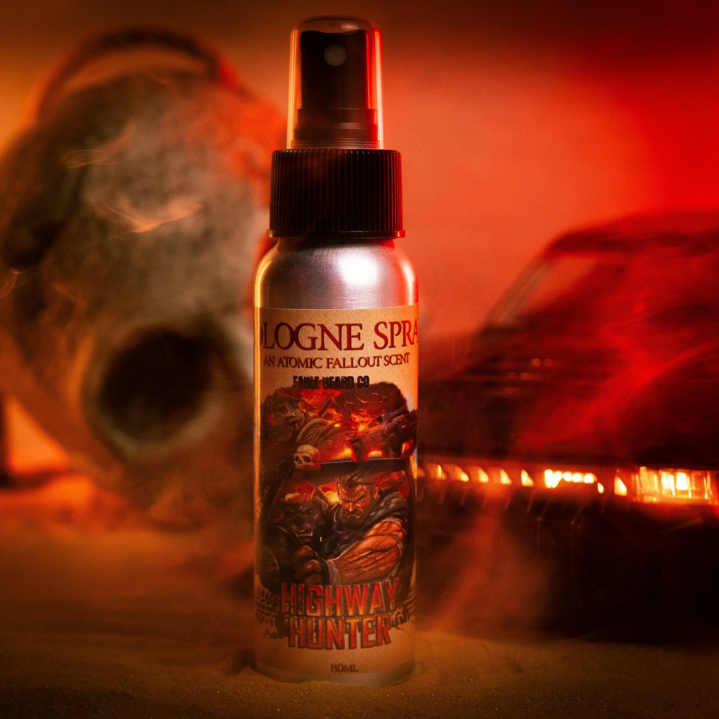 The Highway Hunter - Cologne - Warm Roasted Pumpkin, Sweet Vanilla Bean, Rich Spiced Cinnamon, and Creamy Toasted Marshmallow