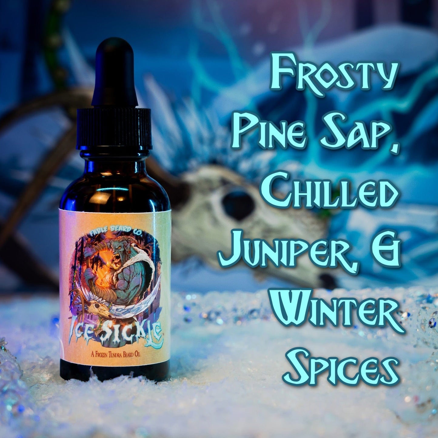 Ice Sickle - Complete Balm Kit - Frosty Pine Sap, Chilled Juniper, Winter Spices