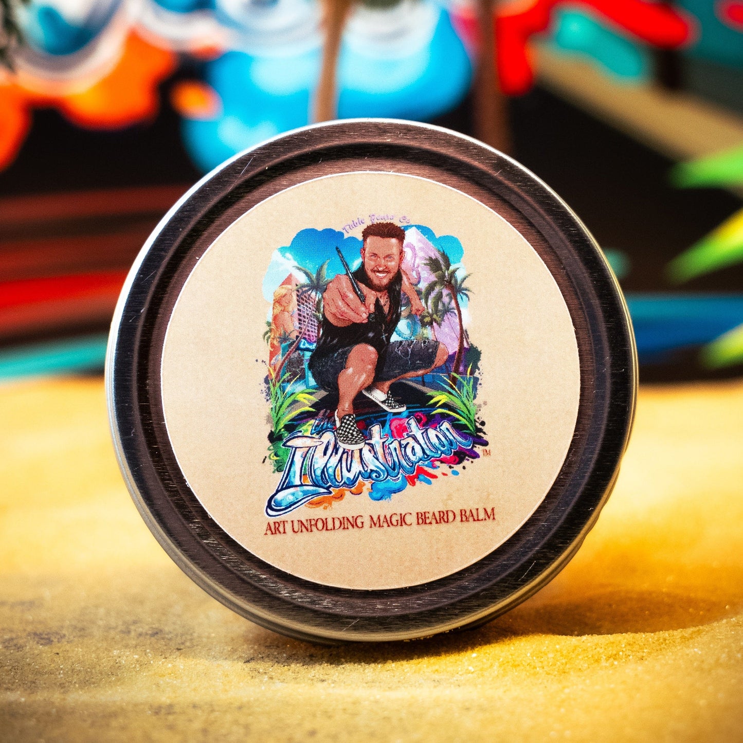 The Illustrator - Beard Balm - Sunlit Oak, Honeyed Resin, Ambrosial Nectar