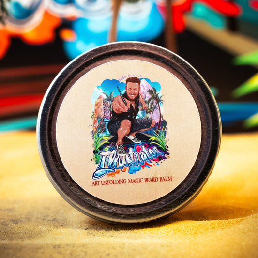 The Illustrator - Beard Balm - Sunlit Oak, Honeyed Resin, Ambrosial Nectar