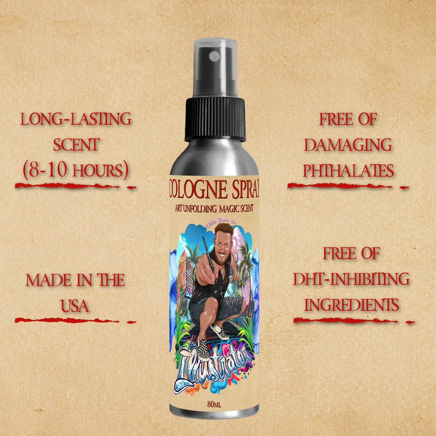 The Illustrator - Cologne - Sunlit Oak, Honeyed Resin, Ambrosial Nectar