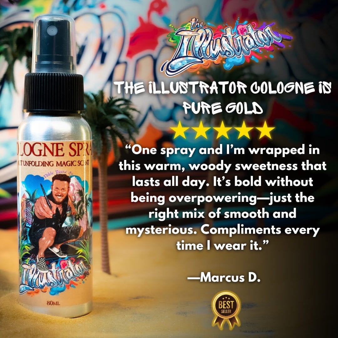 The Illustrator - Cologne - Sunlit Oak, Honeyed Resin, Ambrosial Nectar