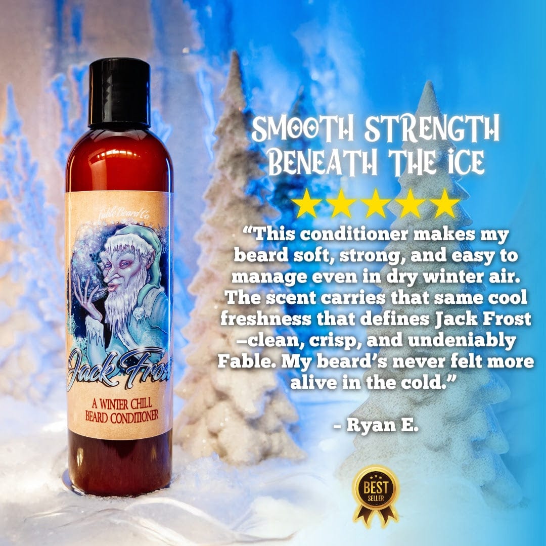 Jack Frost - Beard Conditioner - Christmas Pine, Fir Trees, and Peppermint Stick