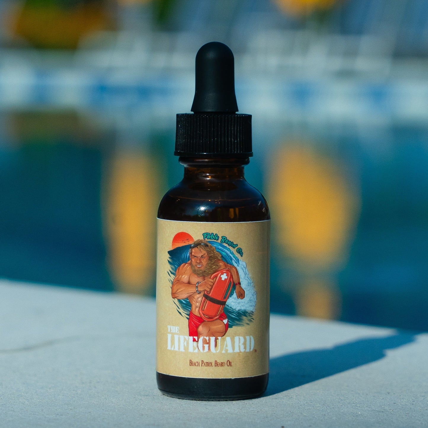The Lifeguard - Beard Oil - Pineapple Margarita, Creamy Vanilla & Golden Amber
