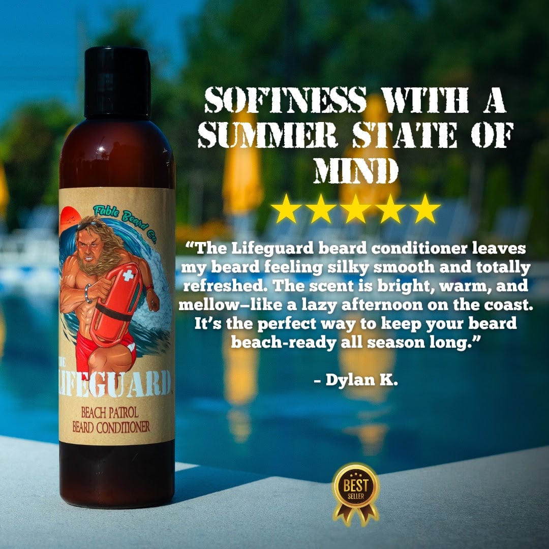 The Lifeguard - Beard Conditioner - Pineapple Margarita, Creamy Vanilla & Golden Amber