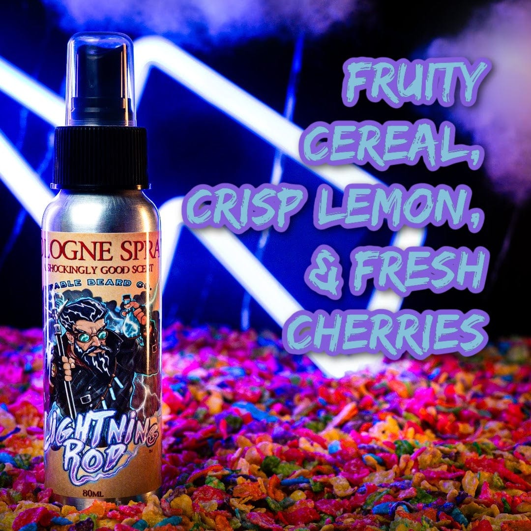The Lightning Rod - Cologne - Fruity Cereal, Crisp Lemon, Fresh Cherries, and Sweet Pomegranate