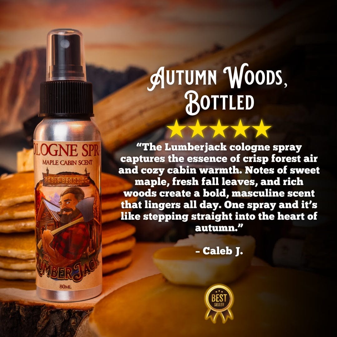 The Lumberjack - Ultimate Bundle - Rich Maple Syrup, Fragrant Maple Leaves, & Soft Cabin Woods
