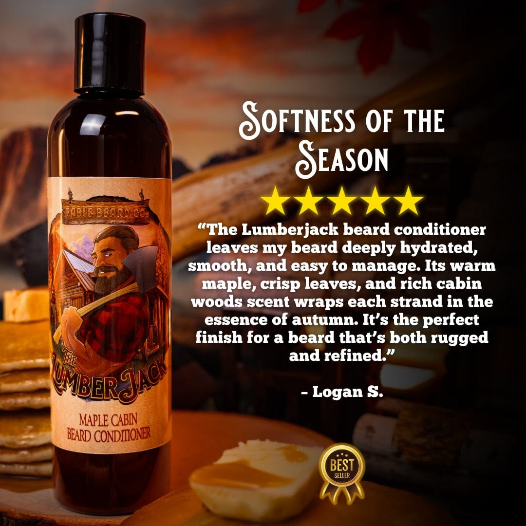 The Lumberjack - Beard Conditioner - Rich Maple Syrup, Fragrant Maple Leaves, & Soft Cabin Woods