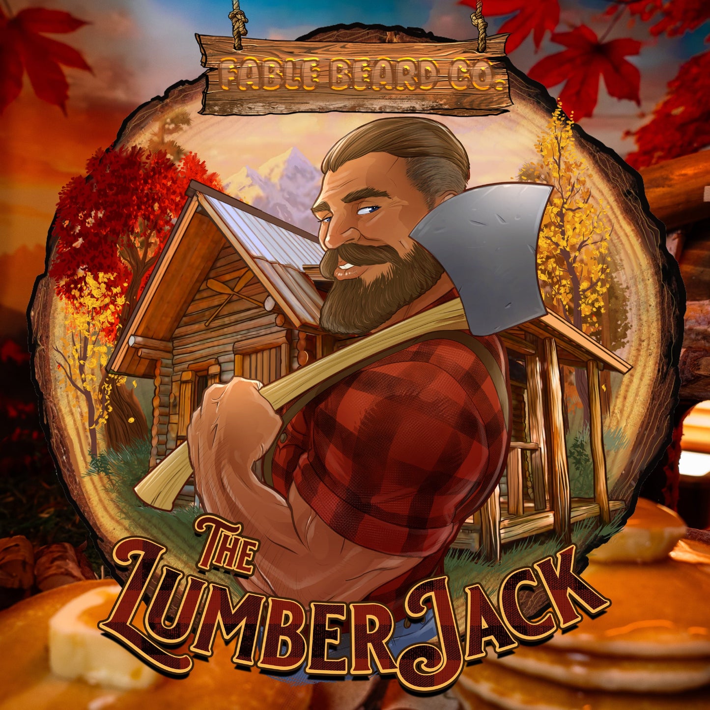 The Lumberjack - Beard Oil - Rich Maple Syrup, Fragrant Maple Leaves, & Soft Cabin Woods