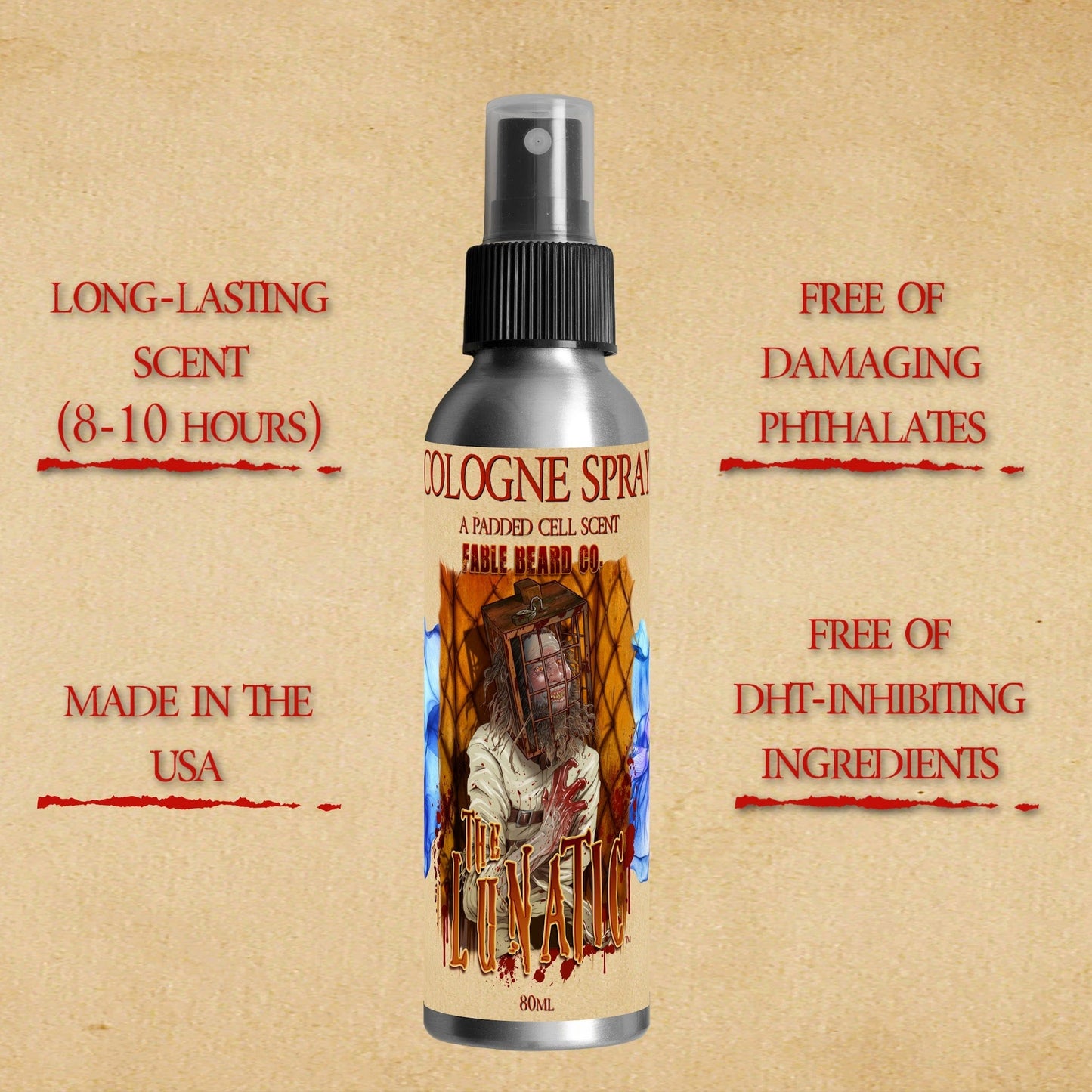 The Lunatic - Cologne - Tonka Bean, Vanilla Mist, Warm Spices