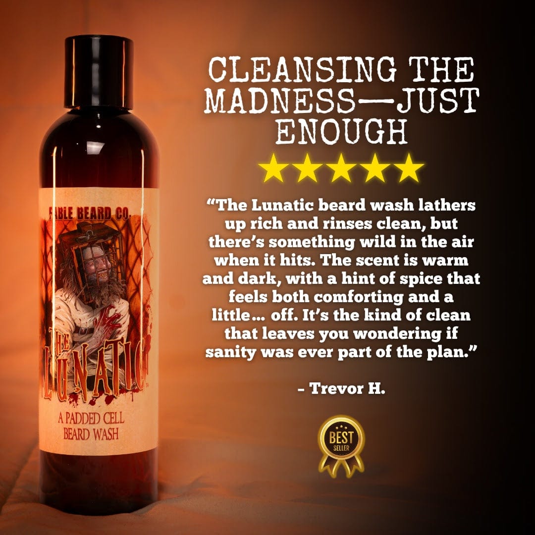 The Lunatic - Beard Wash - Tonka Bean, Vanilla Mist, Warm Spices