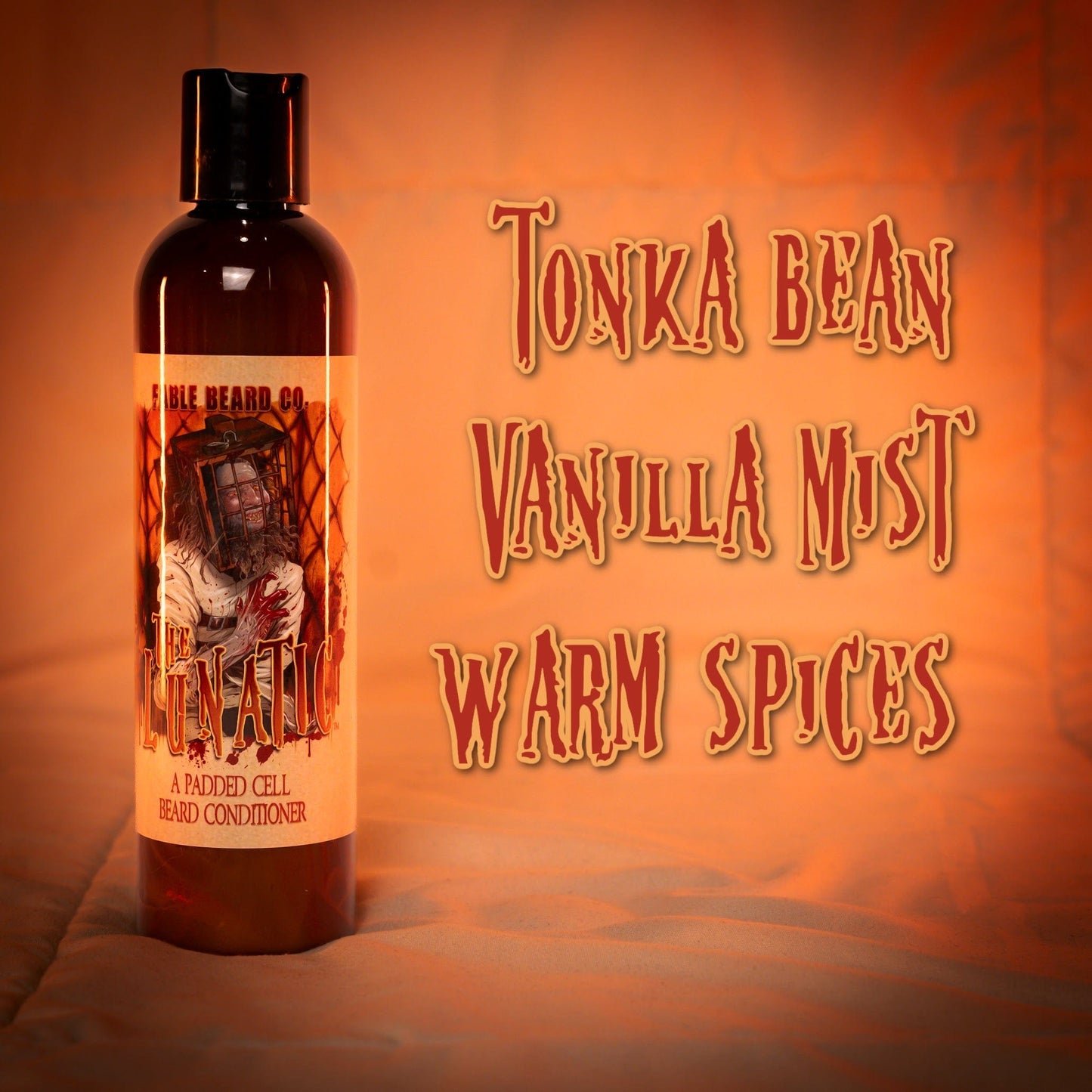 The Lunatic - Beard Conditioner - Tonka Bean, Vanilla Mist, Warm Spices