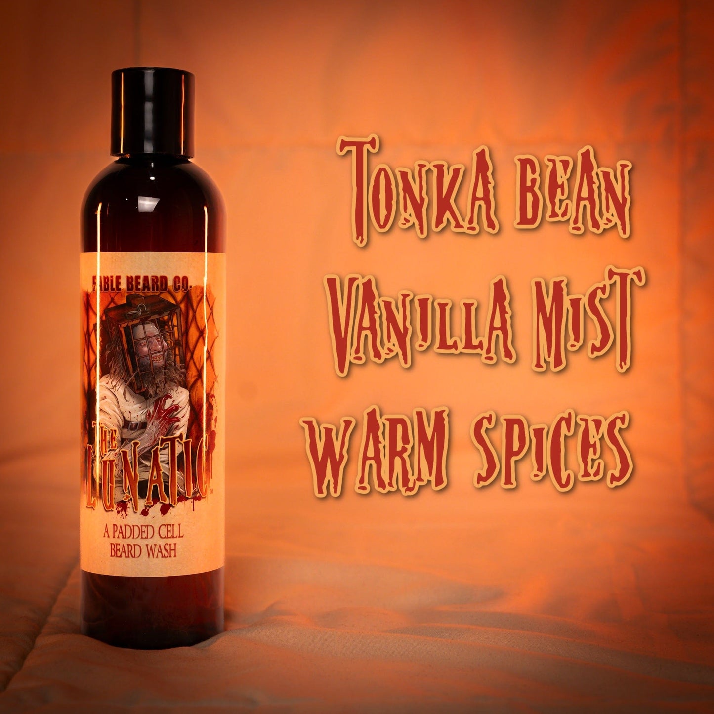 The Lunatic - Beard Wash - Tonka Bean, Vanilla Mist, Warm Spices
