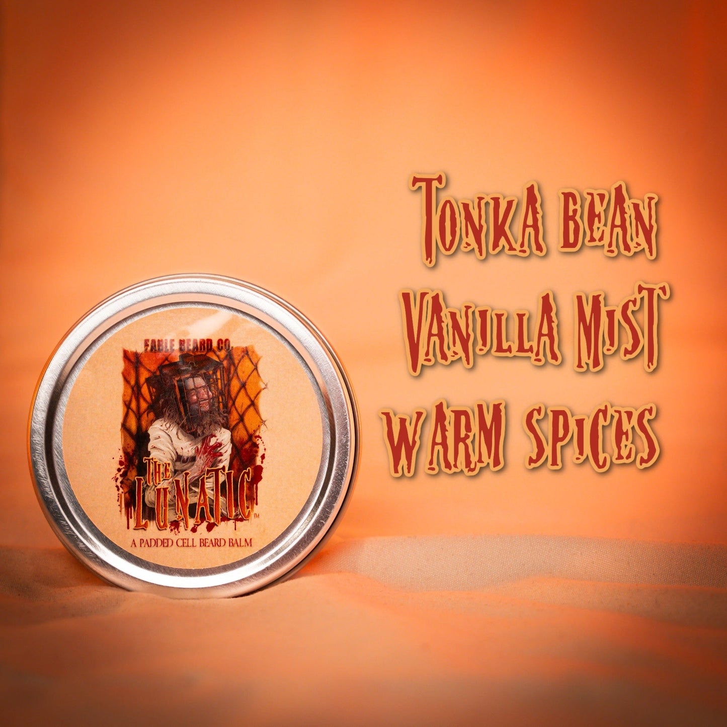 The Lunatic - Beard Balm - Tonka Bean, Vanilla Mist, Warm Spices