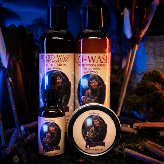 The Marksman - Complete Balm Kit - Crisp Pine, Warm Cedar, Fresh Sandalwood, Soft Mosses, and Mystical Amber