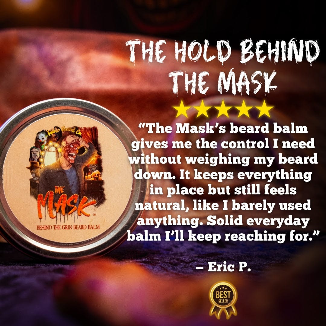 The Mask - Beard Oil & Balm Kit - Blood Orange, Cream Soda, Bourbon-Soaked Oak