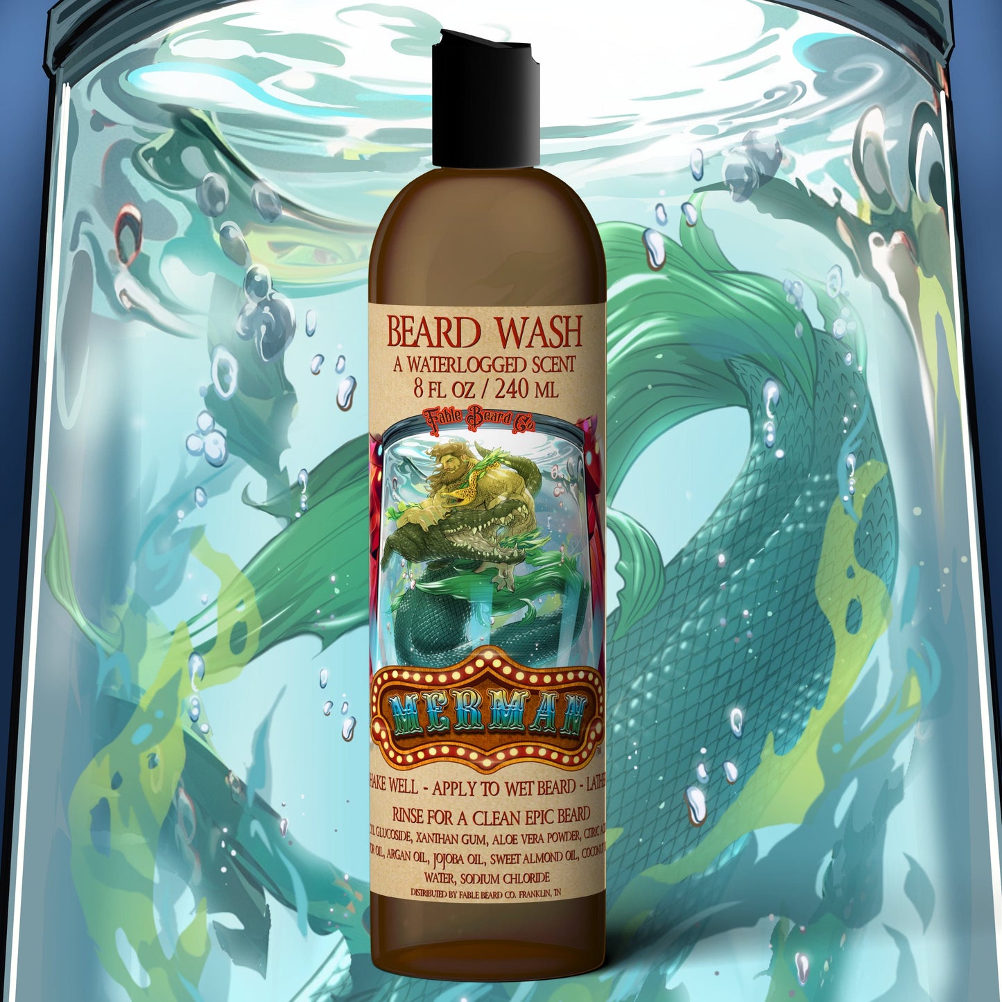 The Merman - Carnival Speakeasy Beard Wash