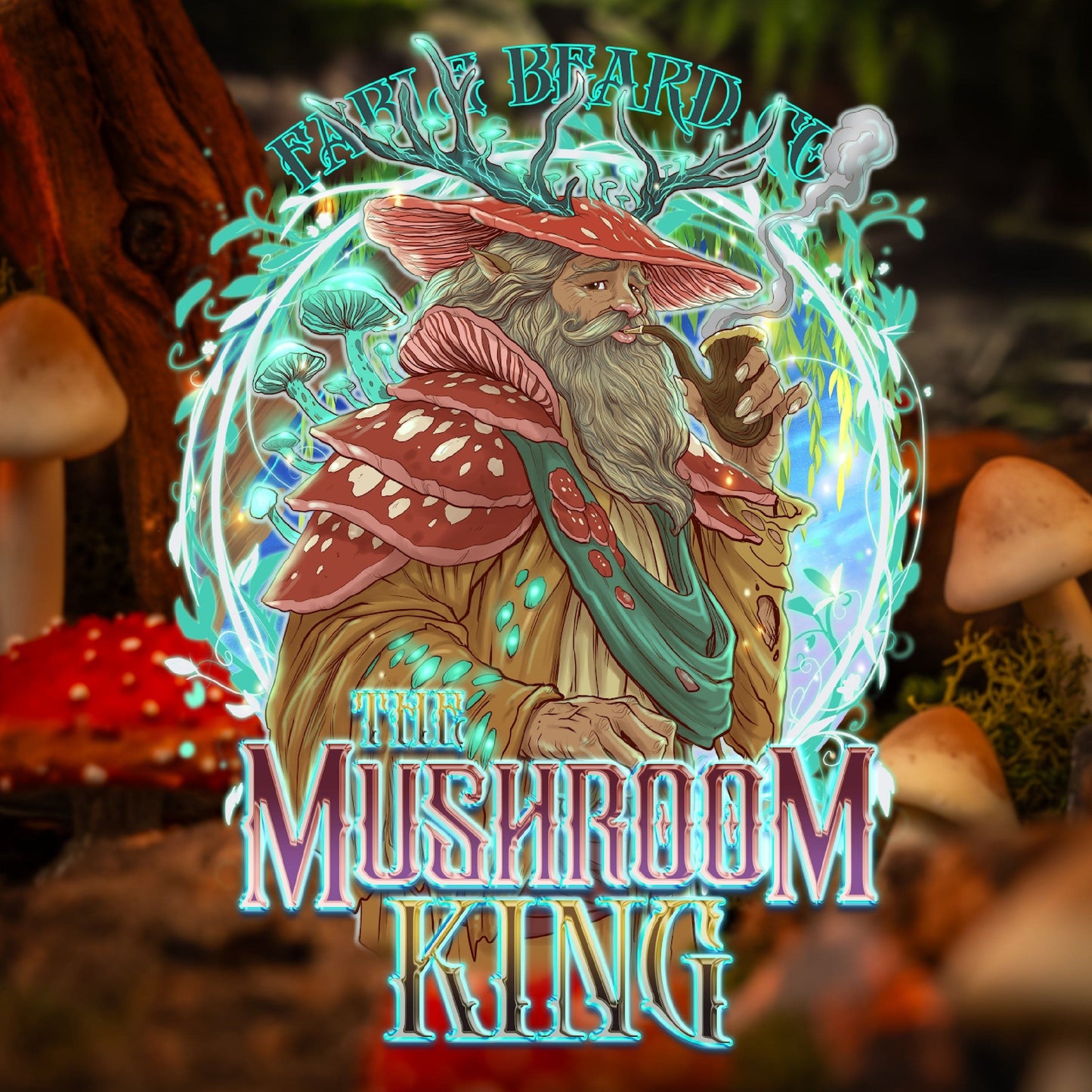 Mushroom King - Beard Oil & Butter Kit - Mystical Clary Sage, Cozy Nutmeg, Wild Red Oak