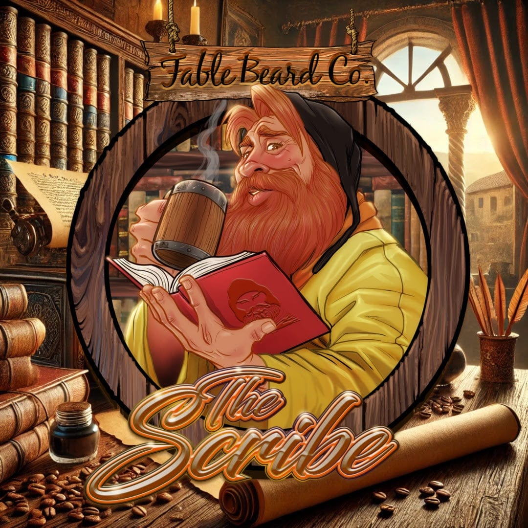 The Scribe - Beard Conditioner - Coffee Beans, Dark Chocolate, Dark Espresso, Frothy Latte
