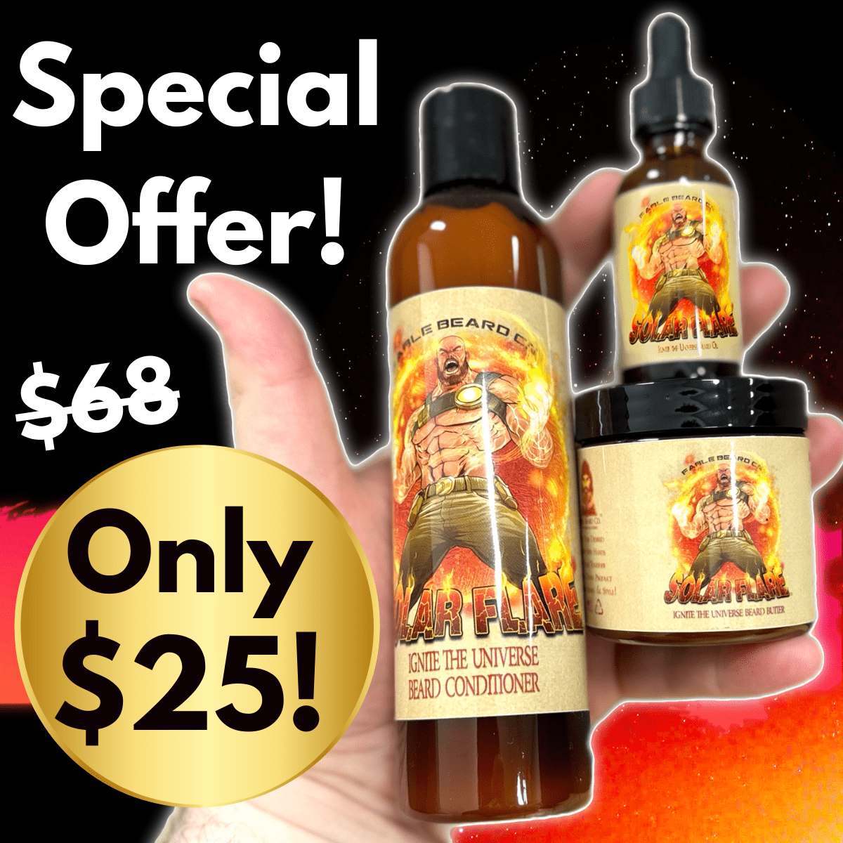 $25 First Month Offer - Oil, Butter, Conditioner