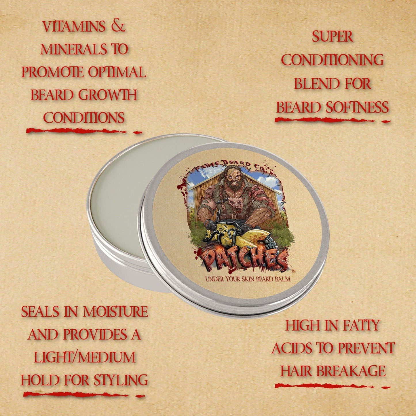 Patches - Complete Balm Kit - Spiced Pumpkin Puree, Dark Mocha, Burnt Honey Drizzle
