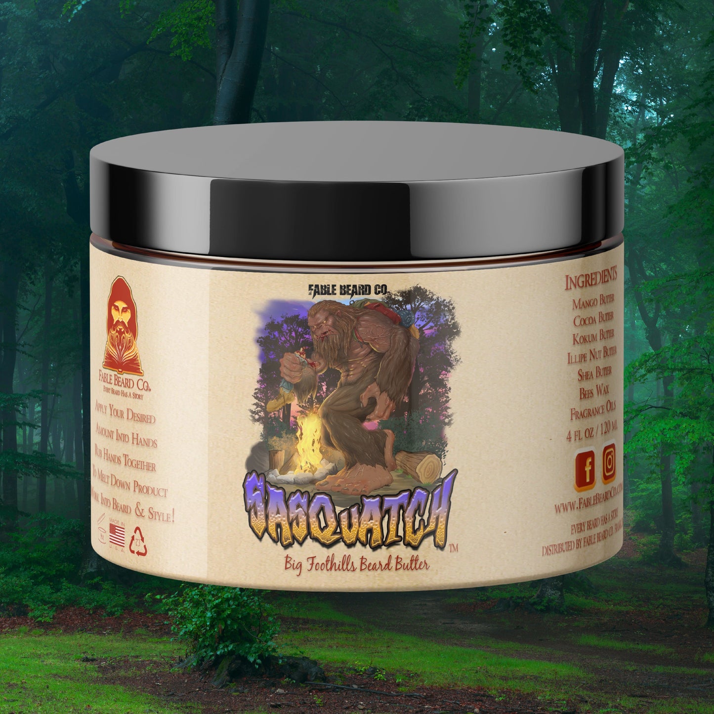 The Sasquatch - Fall Forest Mastery Beard Butter