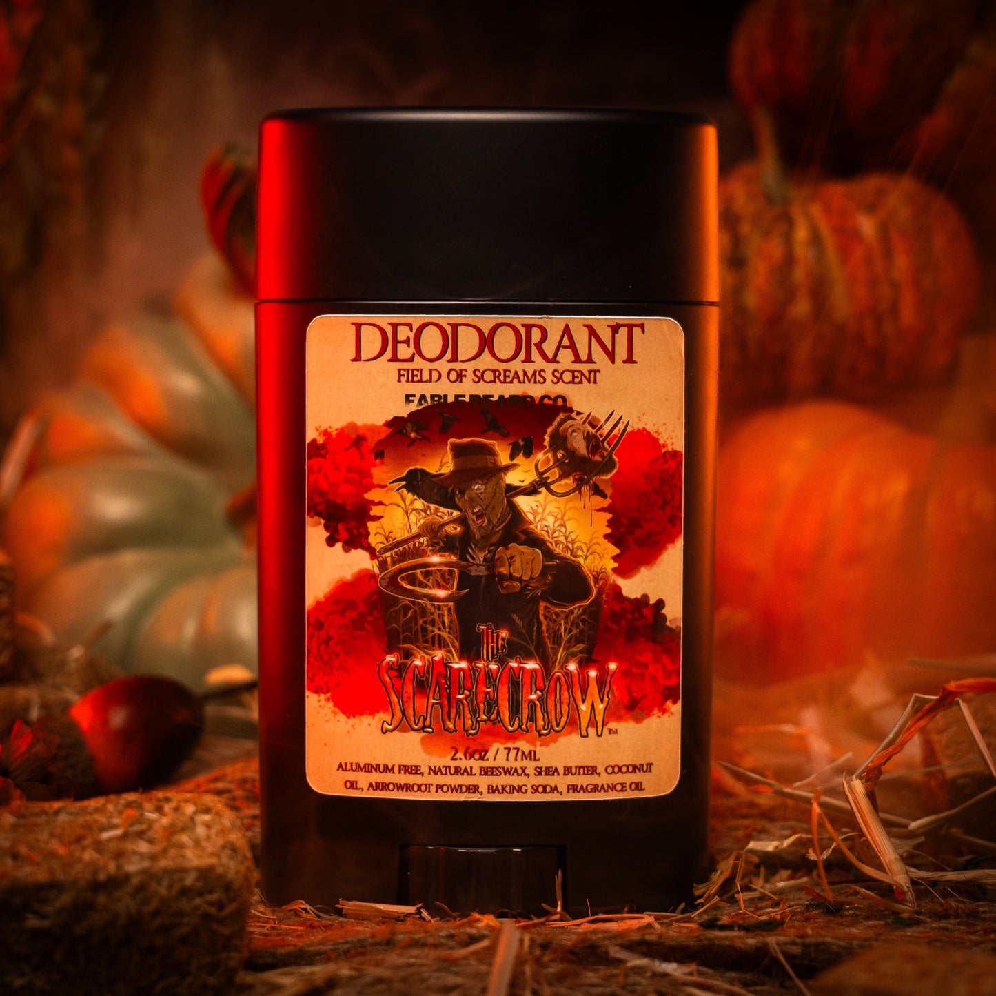 The Scarecrow - Deodorant - Warm Pumpkin Spice, Withered Hay Fields, and Fall Leaves