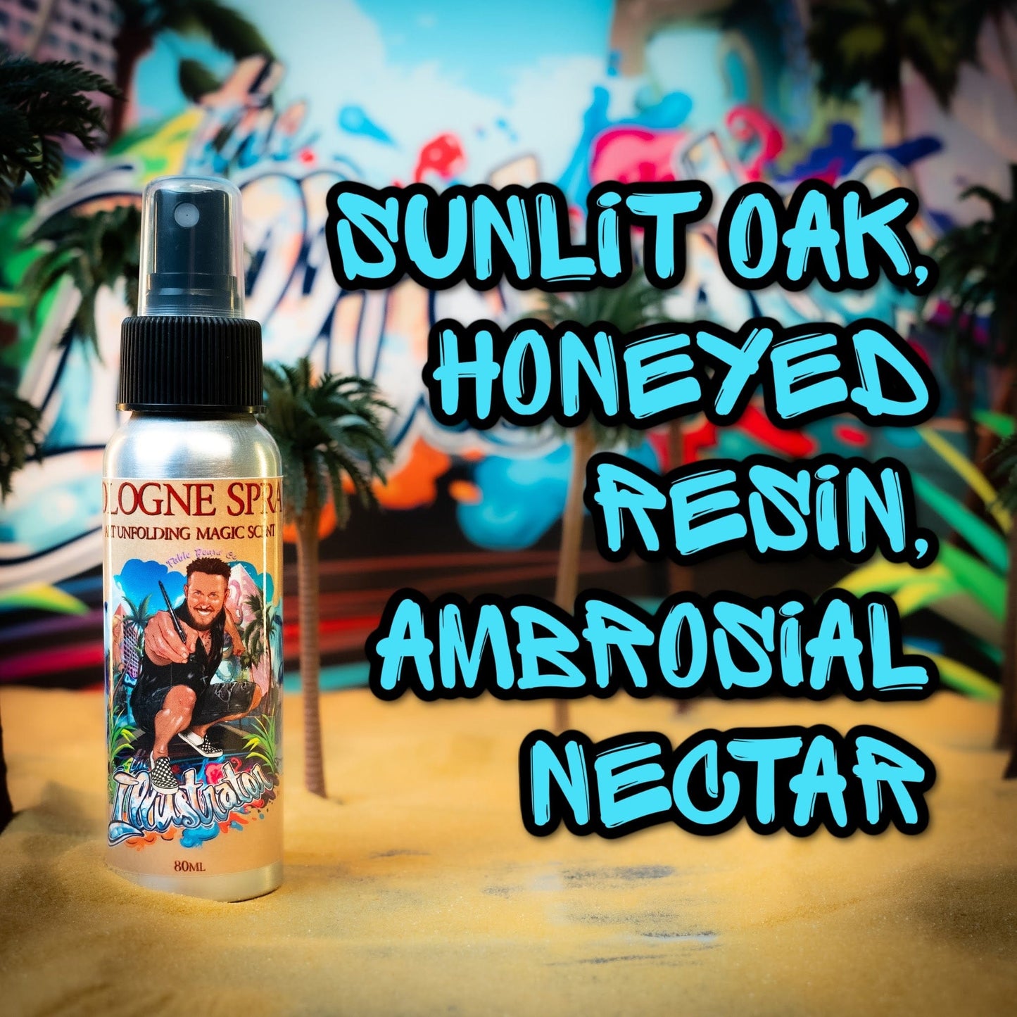 The Illustrator - Cologne - Sunlit Oak, Honeyed Resin, Ambrosial Nectar