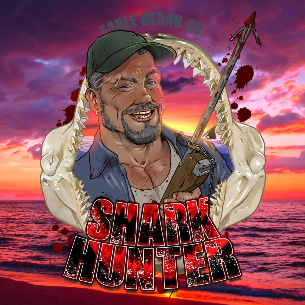 The Shark Hunter - Beard Oil & Balm Kit - Succulent Island Pineapple, Toasted Coconut Husk, Pinewood Essence